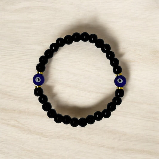 Bransoletka Czarny Turmalin i Oko Proroka Ochrona