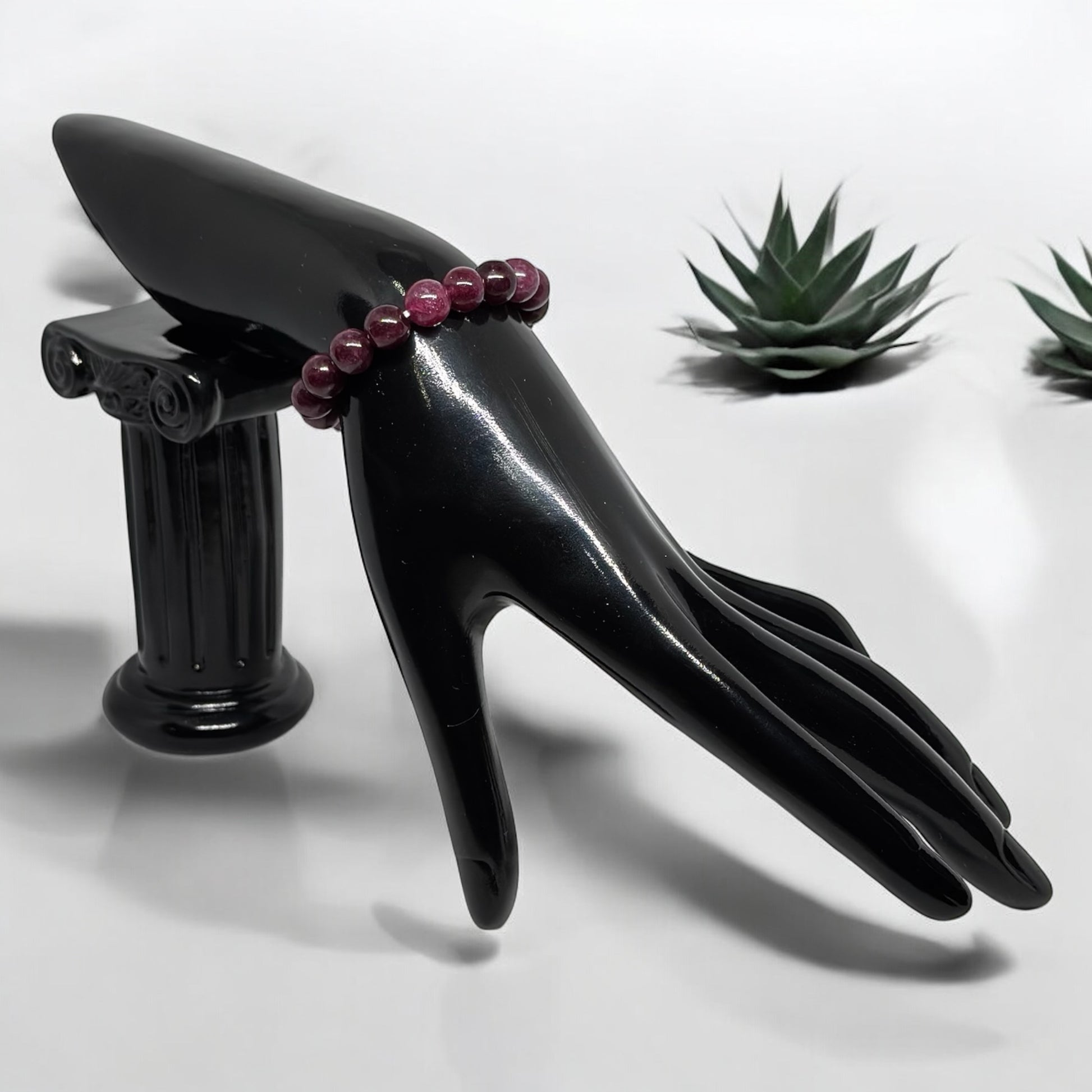 Bransoletka Granat Kamien 8mm