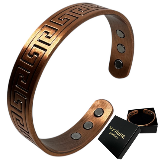 Bransoletka Zdrowotna Miedziana Magnetyczna Męska Damska Regulowana