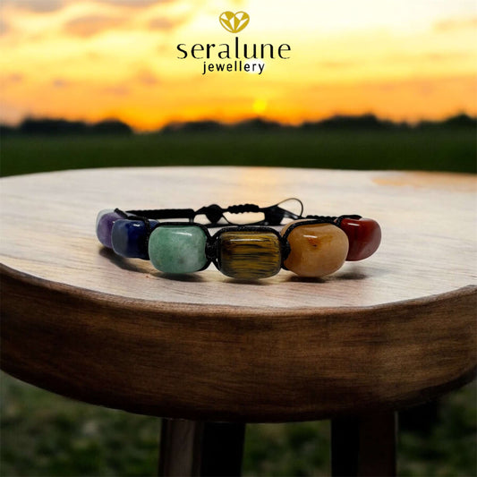 Bransoletka 7 Czakr Kamienie Yoga Czakry