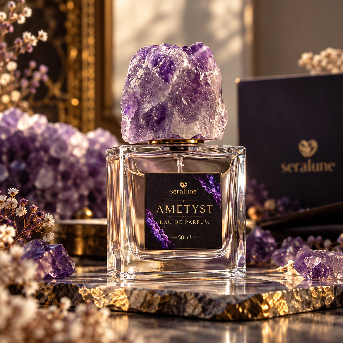 Perfumy Seralune Ametyst EDP 50ml Kamień Naturalny