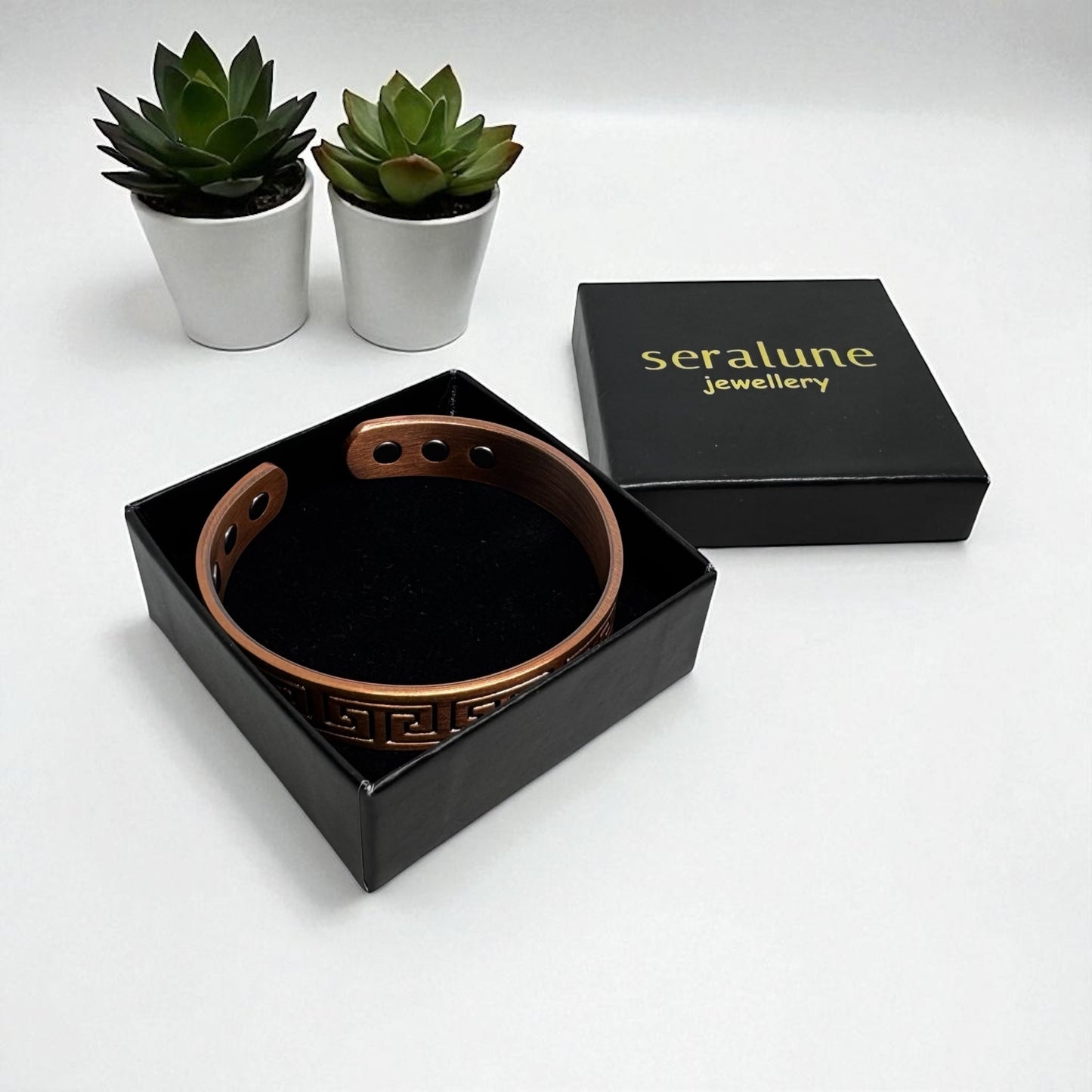 Bransoletka Zdrowotna Miedziana Magnetyczna Męska Damska Regulowana