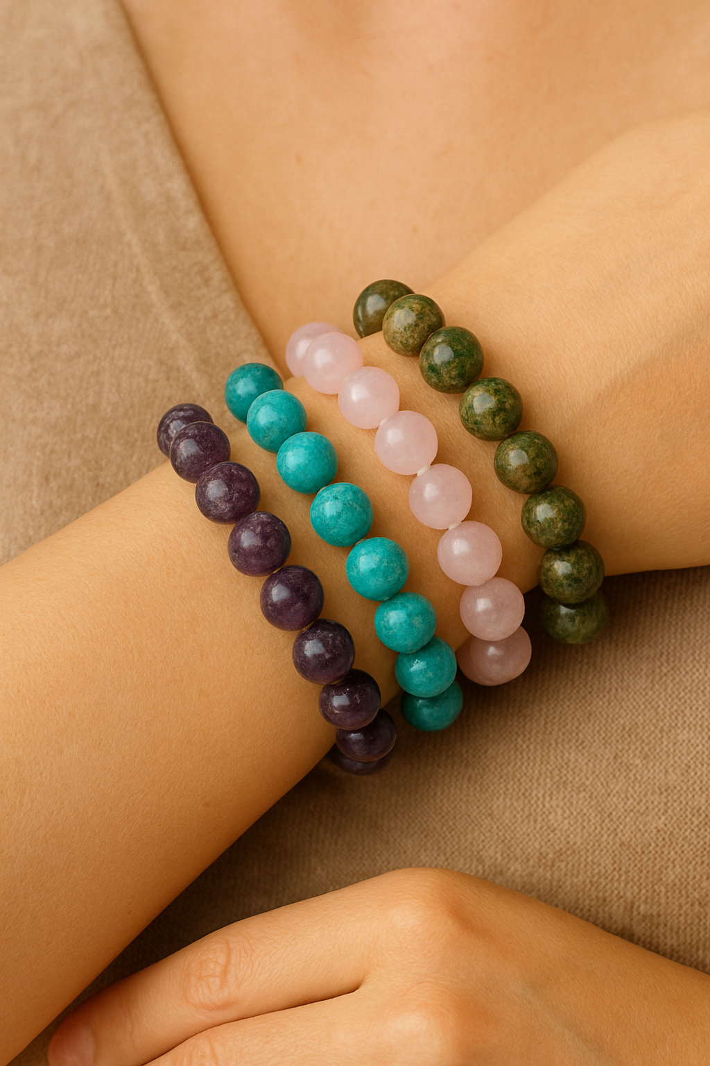 bransoletka z kamieni naturalnych